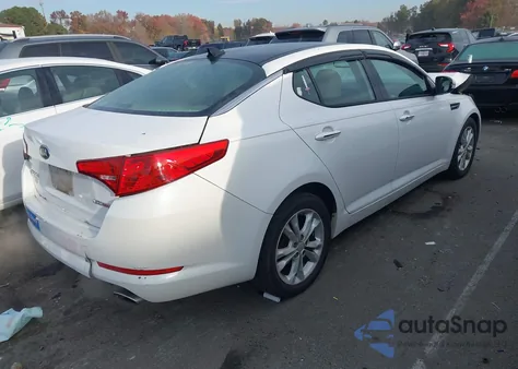 2013 Kia Optima Ex z USA, uszkodzony, nr VIN 5XXGN4A79DG118863